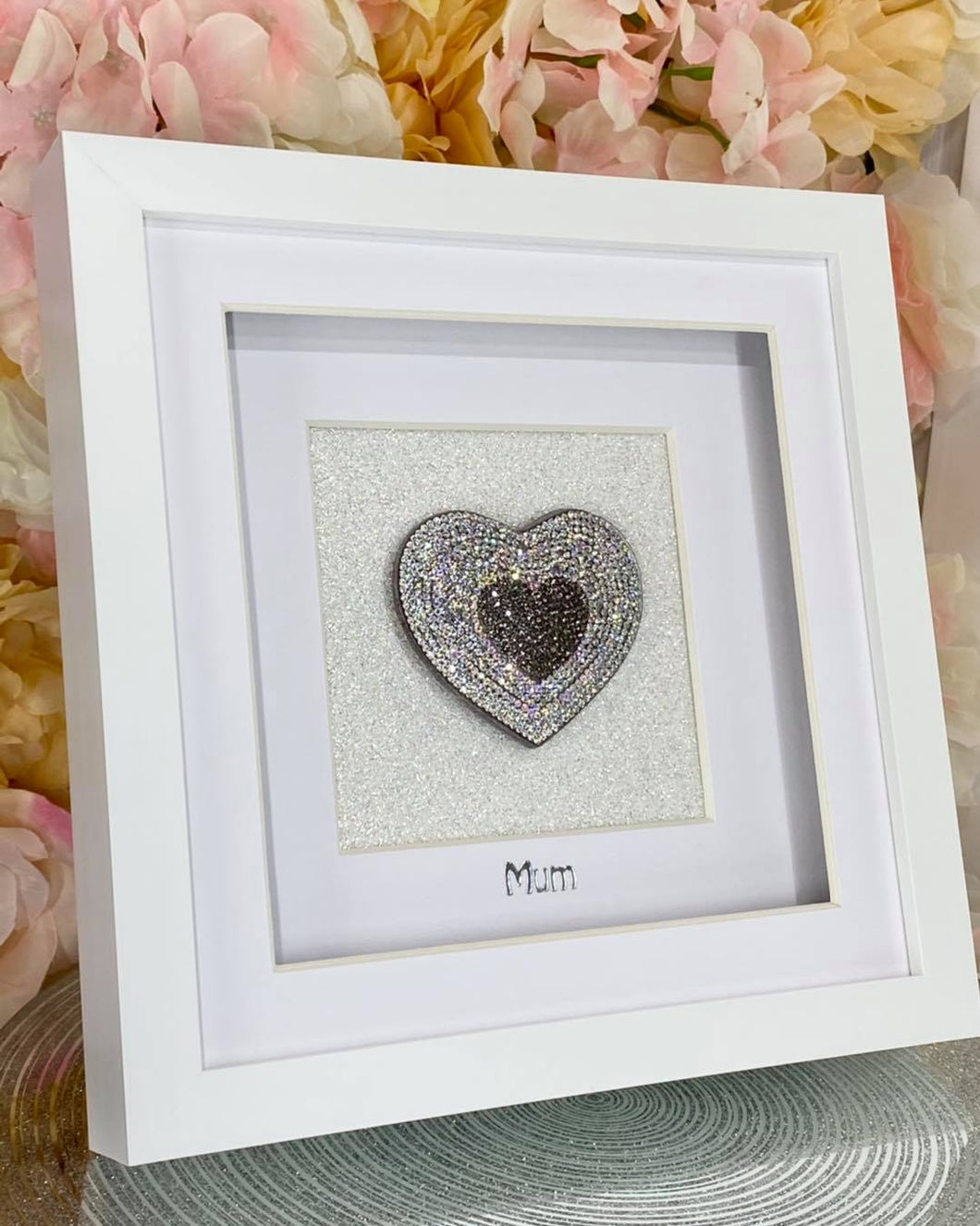 Mum Crystal Heart