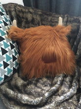 Load image into Gallery viewer, Creature Cushions Angus the Highland Coo
