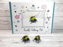 Load image into Gallery viewer, Needle Felt a Bumble Bee Craft kit
