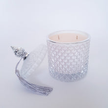 Load image into Gallery viewer, Geo Soy Wax Candle- Pearlescent Clear
