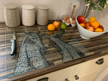 Load image into Gallery viewer, Kelpies glass worktop saver/chopping board
