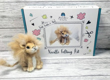 Load image into Gallery viewer, Needle Felt a Lion Craft kit
