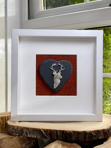 Crystal Stag on Slate