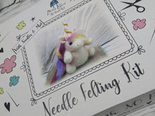 Load image into Gallery viewer, Needle Felt a Unicorn Craft kit
