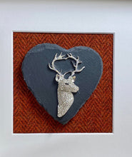 Load image into Gallery viewer, Crystal Stag on Slate
